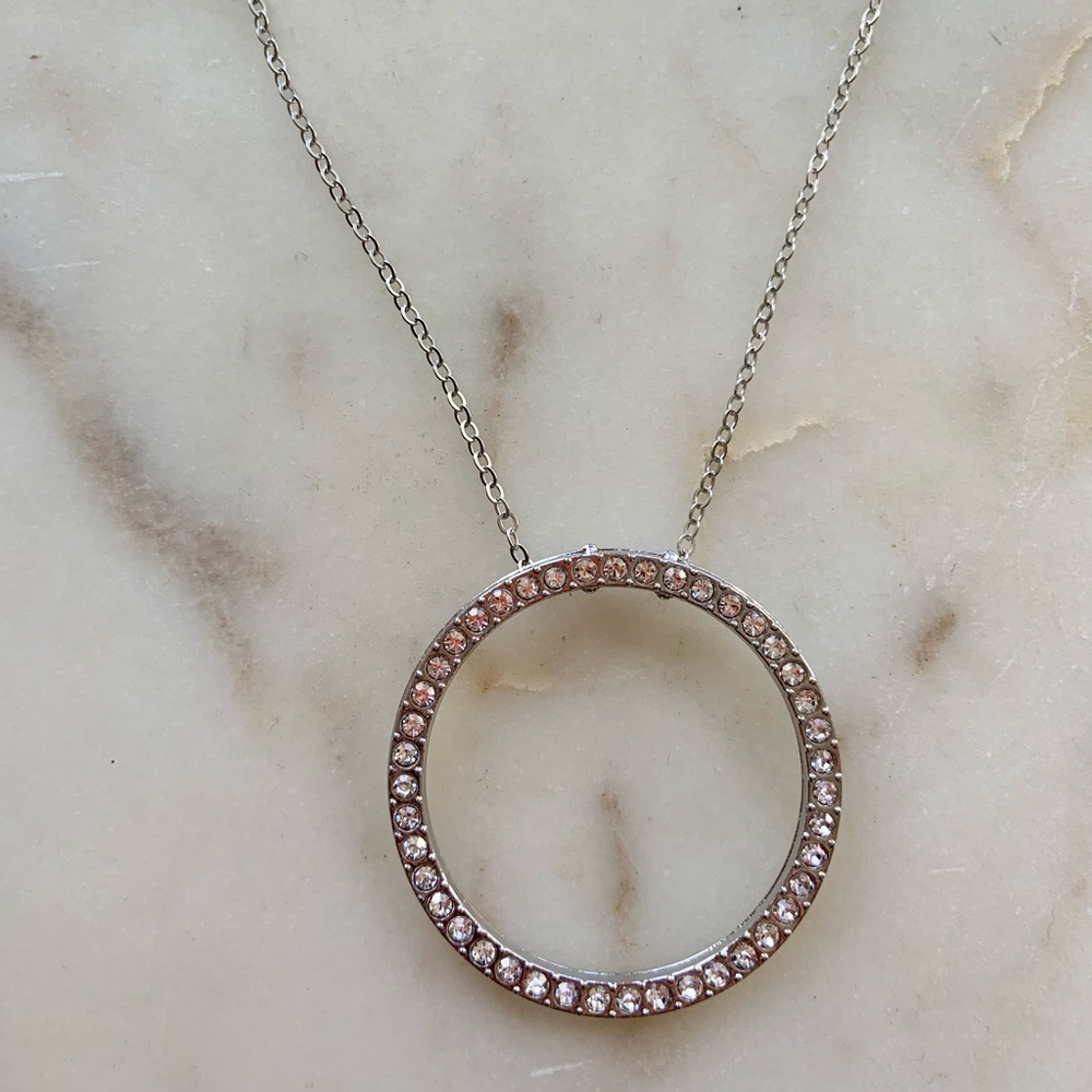 Paparazzi Silver Earrings and Necklace Duo - Picture 2 of 2